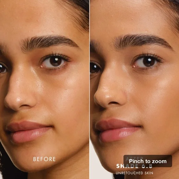 NEW Armani Luminous Silk Foundation - Shade 6.8 Medium Tan, Warm Golden - Picture 4 of 5